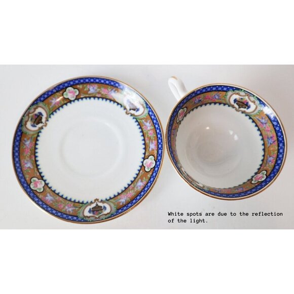 Vintage Bridgwood Teacup and Saucer Anchor China England - Picture 4 of 6